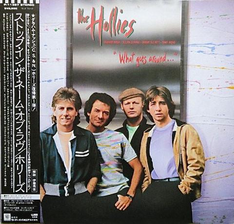 

LP Record HOLLIES What Goes Around P11387 WEA 1983 Japan Obi Rock Used