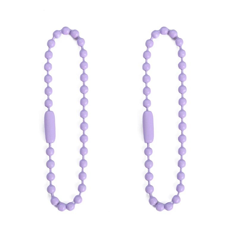 10Pcs Iron Spray Painted Bead Chain Buckles Connector For DIY Jewelry Making Accessories