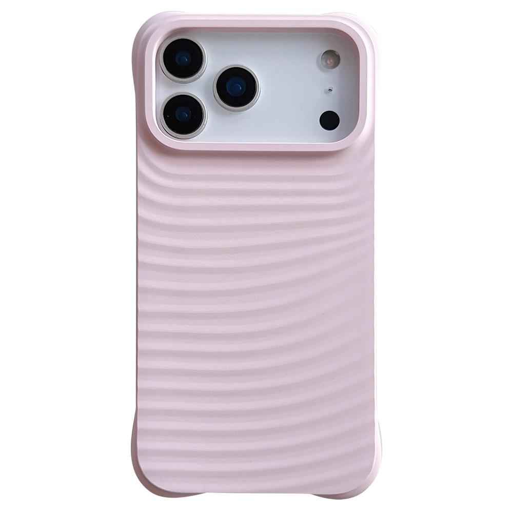

For iPhone 17 Pro Case Wave Pattern Liquid Silicone Shockproof Phone Cover