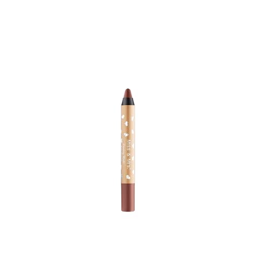 

Miss & Mrs Powdery Matte Kiss Proof Soft Long Lasting Crayon Lipstick Matte Finish Waterproof Won t Smudge Won t Budge Lip Crayon (#32)