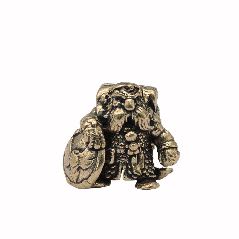 Dwarf Brass Knife Beads EDC DIY Paracord Woven Bracelets Lanyard Pendants Accessories Outdoor Tool Hangings Charms