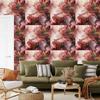 Ink Red and Coral Wallpaper for Living Room and Bedroom 50x1000