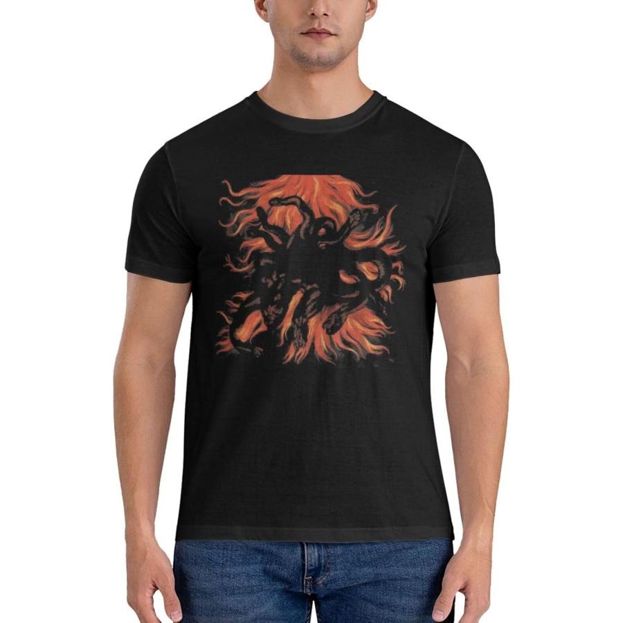 VEDUSA Men s Fashion Short Sleeve Crisp T-Shirt Top Men s Graphic Shirt Travel Vacation Short Sleeve(5) S