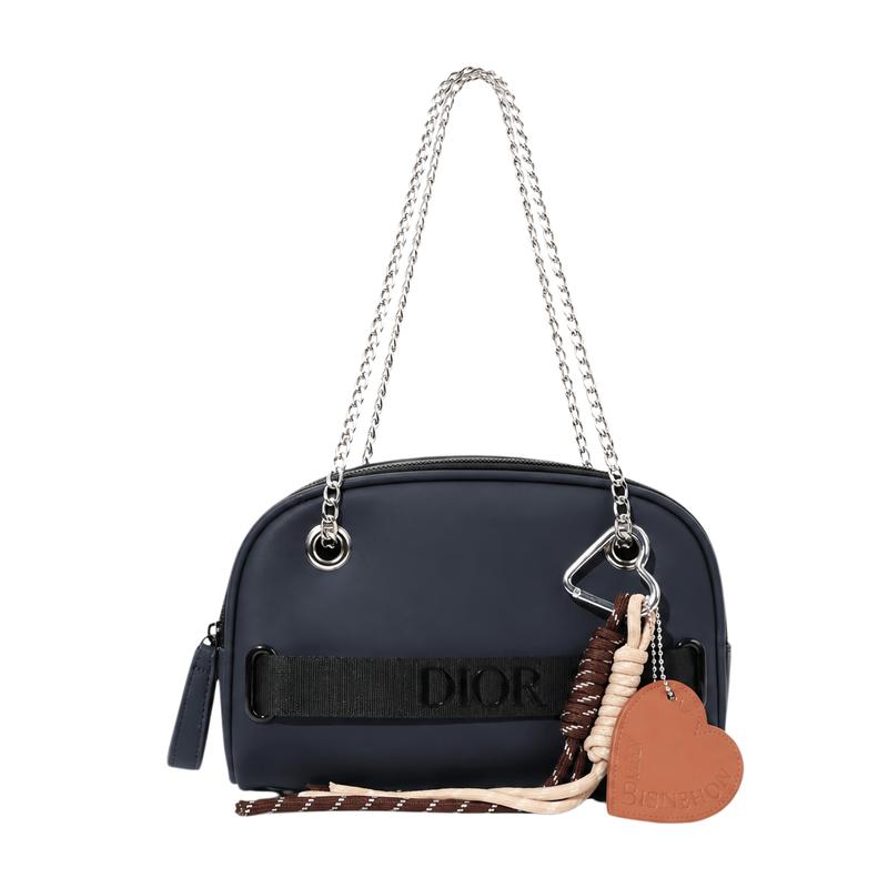 

DIOR Bag [Customized Cosmetic Bag] Navy Blue Star Map Niche Exquisite Personality Trend High-end American Style Minimalist Light Luxury Retro синий