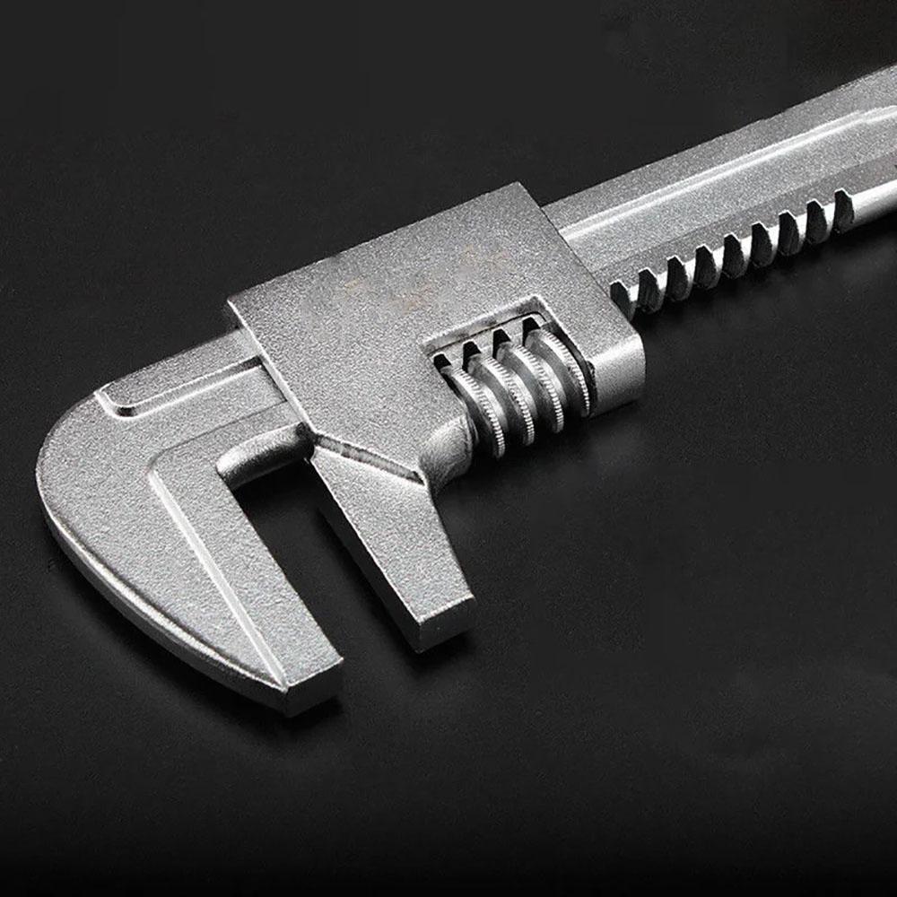 9" 11" 15" F-Typ Winkelrohrschlüssel Verstellbarer Multifunktions-Rohrschlüssel mit großer Öffnung Sanitärzange Pumpen-Armaturen-Reparaturwerkzeuge