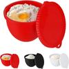 Accesorii și Accesorii Blender, Căptușeală Bol Silicon cu Capac, Cap Inclinabil, Vertical, Reutilizabil și Lavabil în Mașina de Spălat Vase