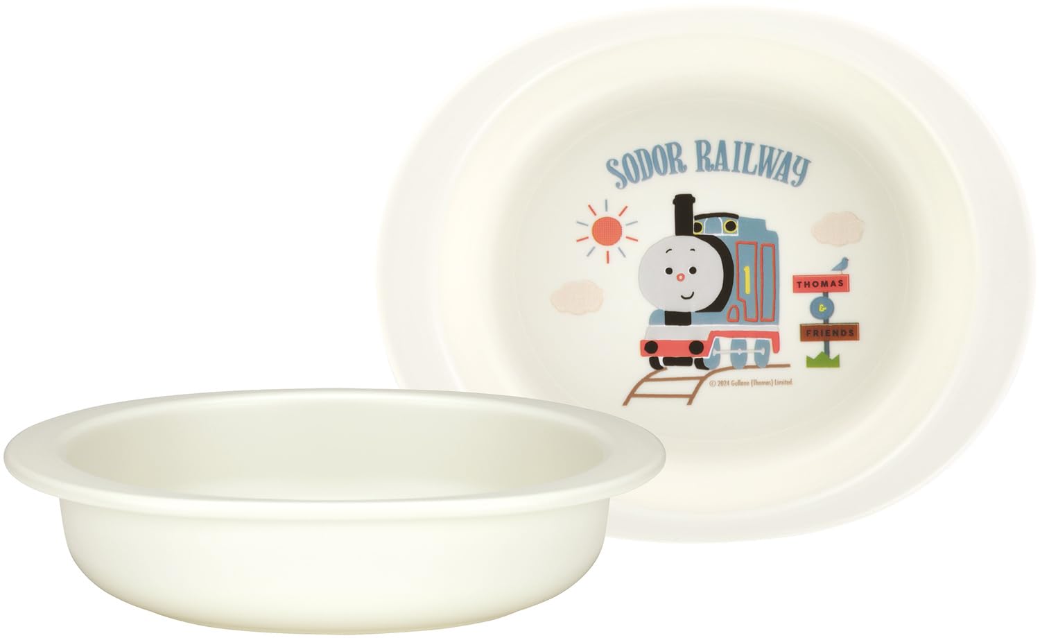 

Skater Baby Small for Children 5 Months and Antibacterial Thomas the Tank Engine x Tsumpapa XP25AG Dish, Plate, Up, Plastic, 290ml, Children s