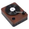 Vintage Mini Bluetooth Speaker Record Player Shaped Desktop Decoration Rechargeable Wireless Speaker