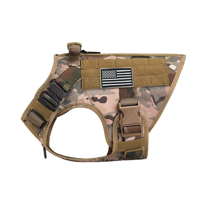 Dog Vest Outdoor Dog Chest Strap Zinc Alloy Buckle Anti-Explosion Pet Vest Traction Strap