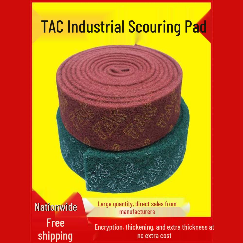 3M Stainless Steel Scouring Pad Roll for Kitchen Pot Brush & Rust Removal