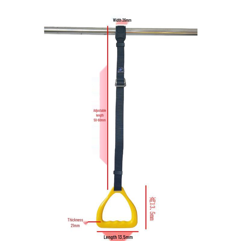 Children s Educational Gymnastic Rings - Adjustable Indoor/Outdoor Climbing & Exercise Toys