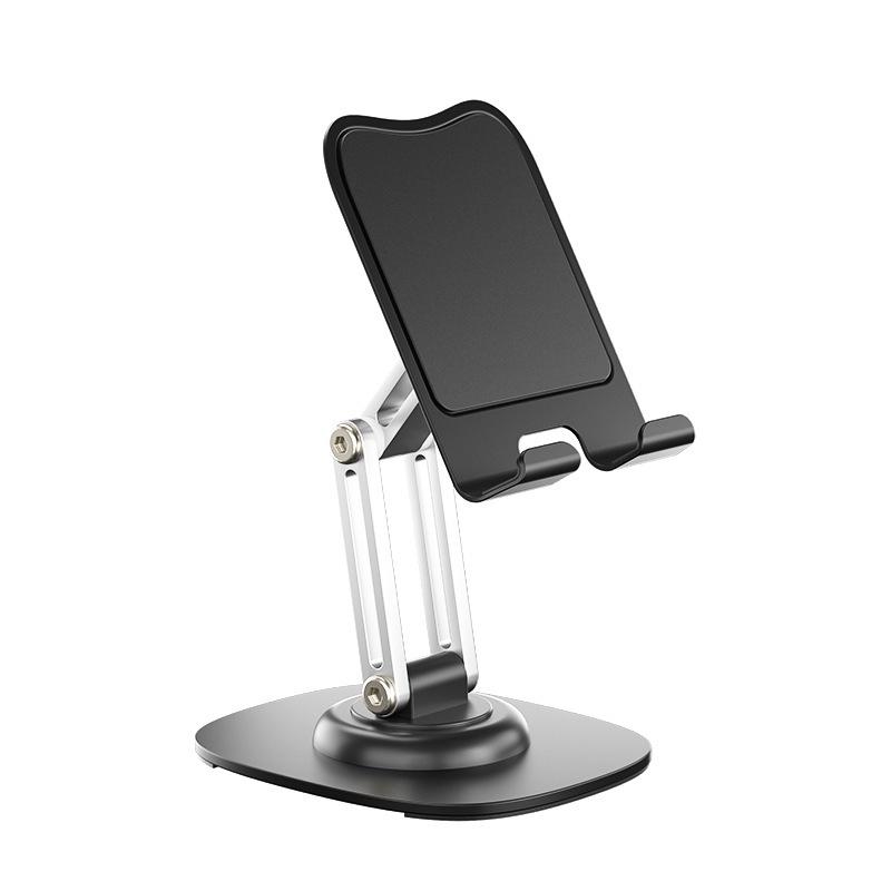 Dual-Axis Adjustable Phone & Tablet Stand for Desktop Streaming and Binge-Watching