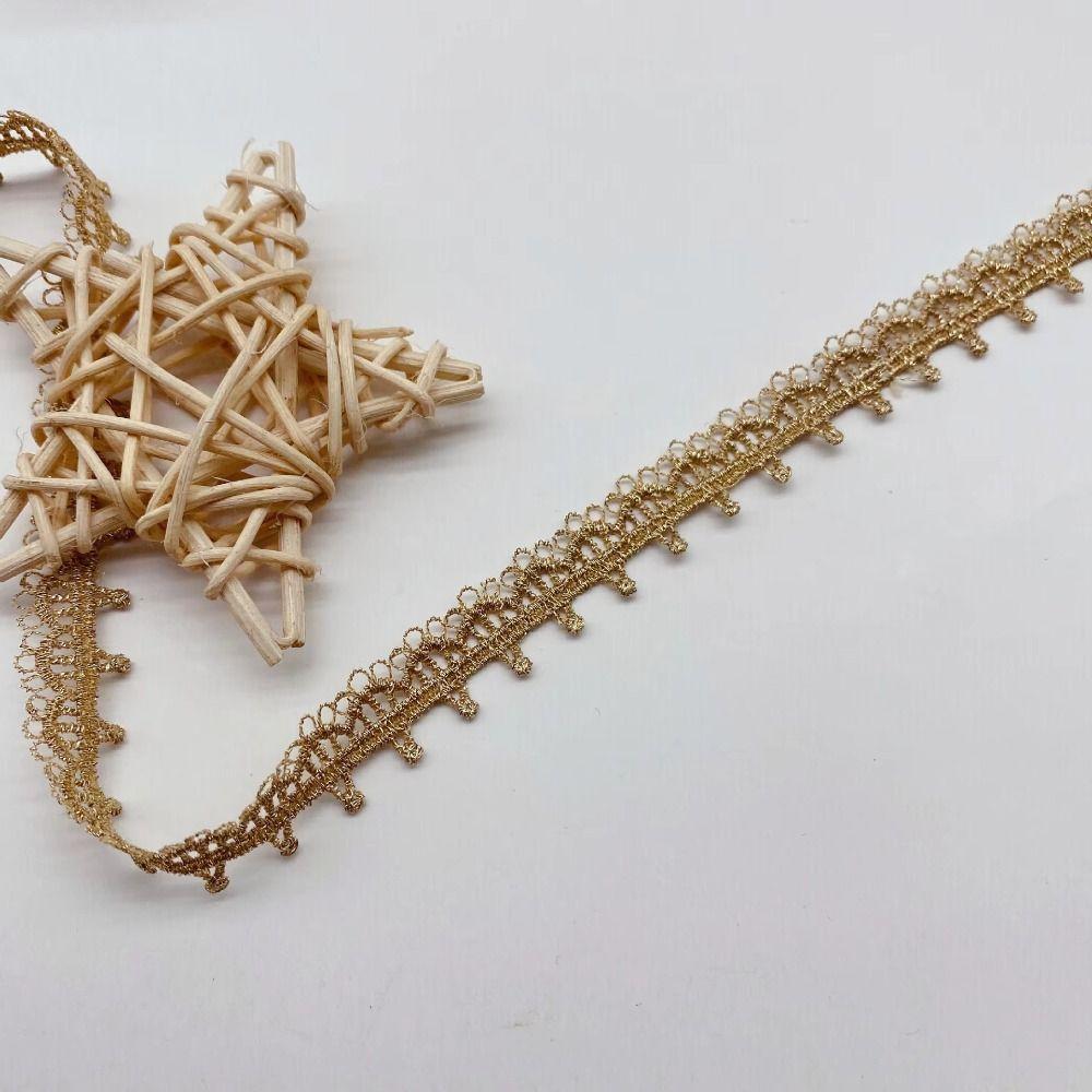 20Yards Minimalist Embroidered Lace Trim 1.3cm Wide Garment Trim  Children's Clothing Accessories