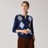 Zhaojun Women's 100% Cashmere British Style Knit Cardigan