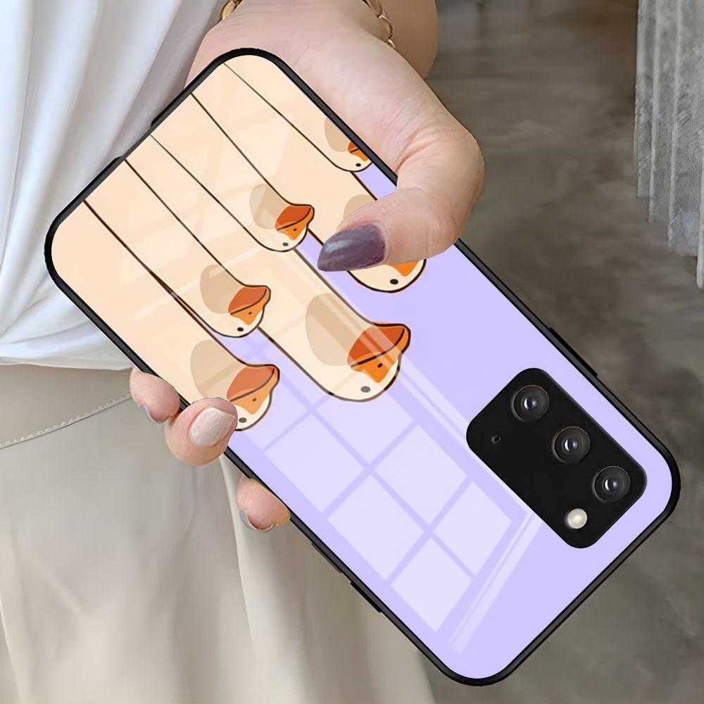 Funny D-DucK Goose Meme Phone Case For Samsung S26 S25 S24 FE S23 S22 S21 Plus S20 Ultra Note20Ultra Black Glass Cover