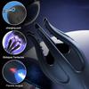 Men Silicone Vibration Trainer Waterproof Travel-Friendly Pleasure Device Adult Personal Massager for Intimate