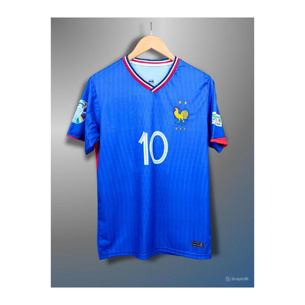 France 24/25 New Season Mbappe Adult Football Shirt (blue)