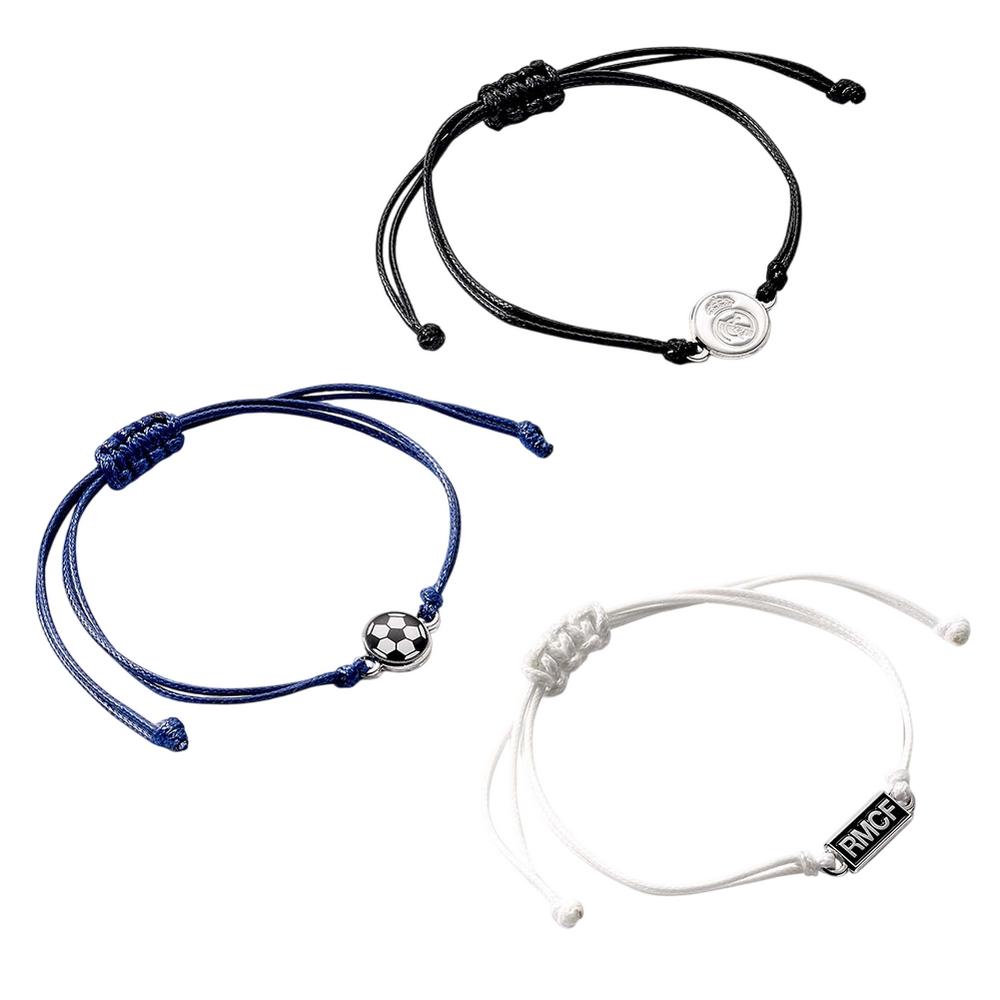 Real Madrid CF Friendship Bracelet Set (Pack of 3)