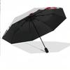 Swansea City FC Automatic 3‑Fold Umbrella 8‑Rib Windproof Folding Umbrella Sun Rain Protection For Outdoor Travel Daily Use