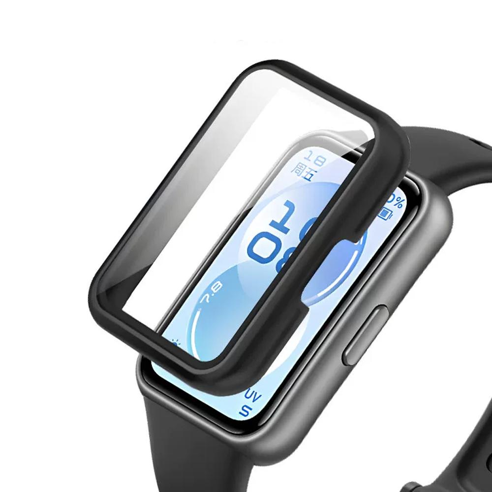 for HUAWEI Band 11 Case 11 Pro Screen Protector All-Around Hard PC Bumper Tempered Glass Watch Cover huawei band 11 Protective