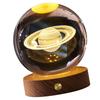 3D Crystal Ball Night Light Rechargeable Battery Soft Light Multifunction Crystal Ball Lamp with