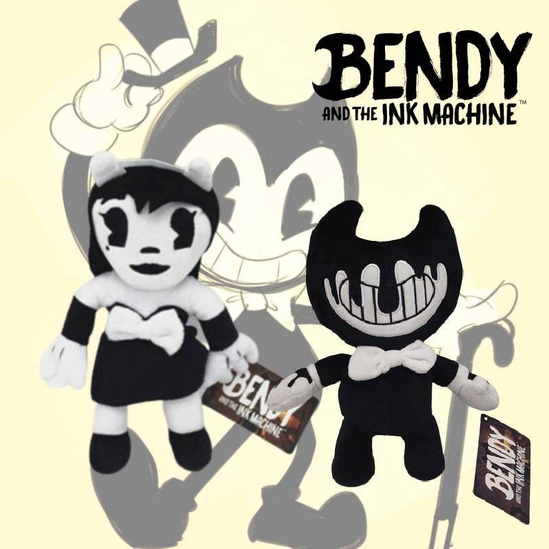 Adorable Bendy And The Ink Alice Bendy Plush Toy Doll For Kids Gift