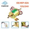 12V/24V Universal Electric Fuel Pump Low Pressure Bolt Fixing Wire Diesel Petrol HEP-02A For Car Carburetor Motorcycle ATV