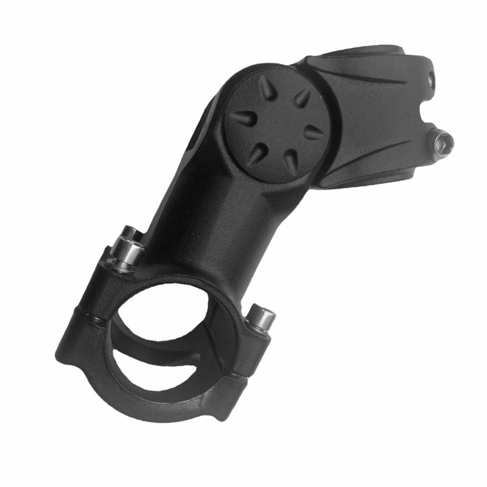 Verstellbarer Fahrradvorbau aus Aluminiumlegierung für 28,6 mm Gabelschaftrohr, 31,8 mm Lenkerverstellung