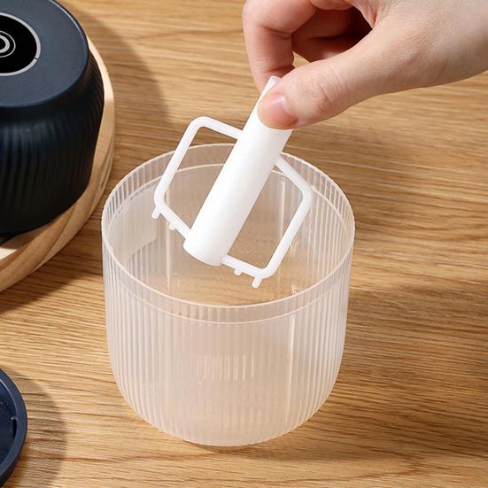 Electric Garlic Chopper Mini Rechargeable Cordless Veggie Chopper with 6 Blades Portable Electric Garlic Mincer for Kitchen Gadget