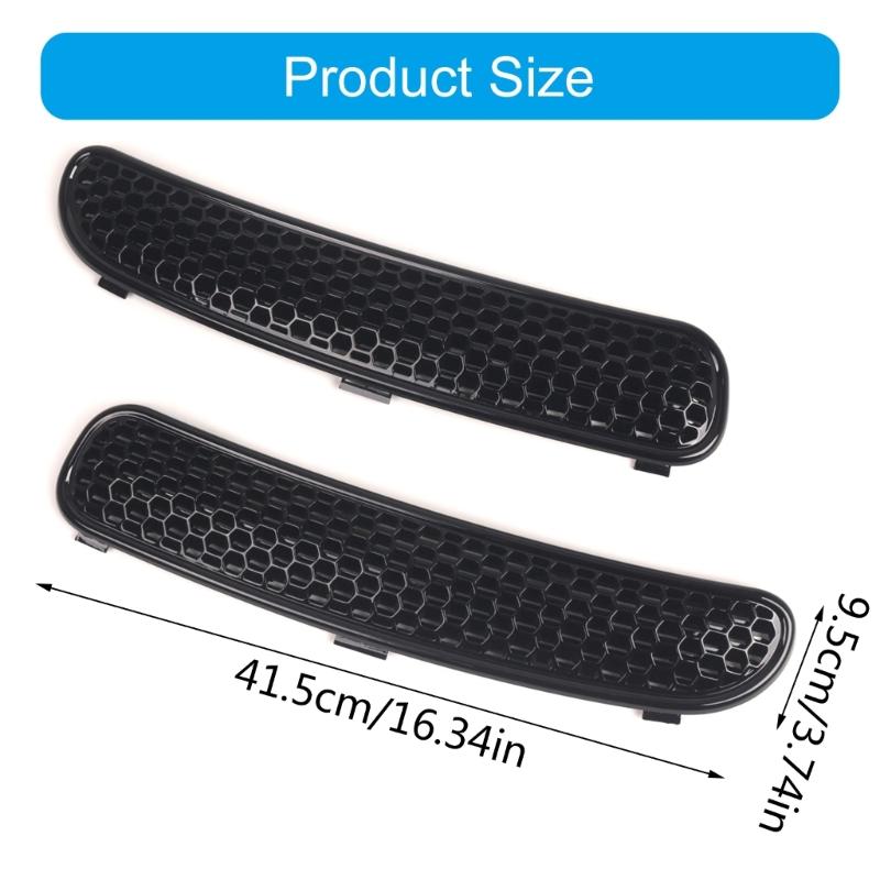 Windshield Cowl Grille Windshield Wiper Cowl Vent Grille Panel Hood Assembly, 51137122506 51137122505 for R53 R52