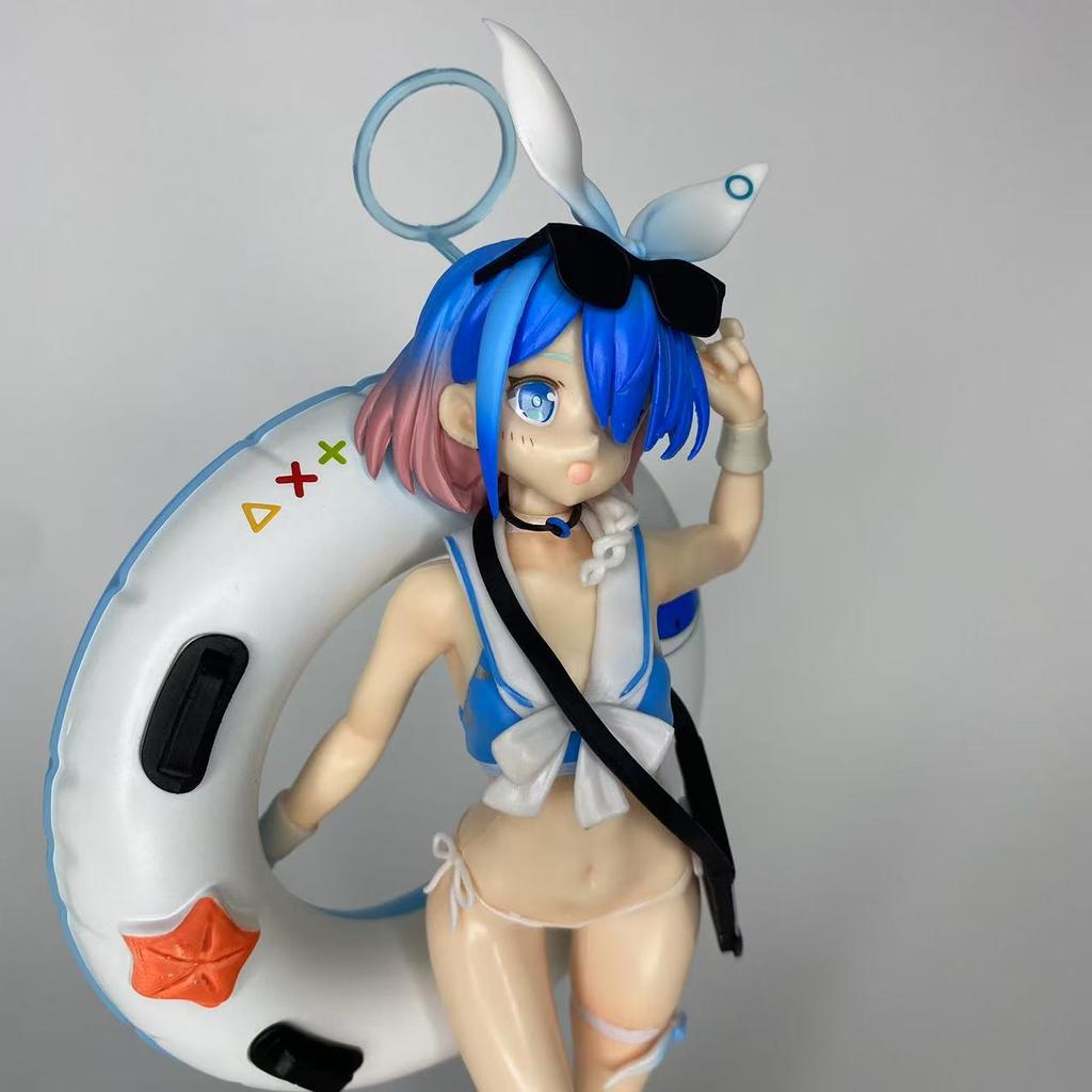 Azur Lane Arona Prana Blue Noah Bunny Girl Cute Figurine Statue Collectible Boxed Gift Desktop Ornament Holiday Gift