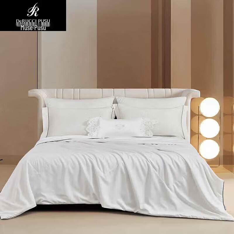 DeRUCCI PUSU Luxury Tussah Silk Blend Comforter