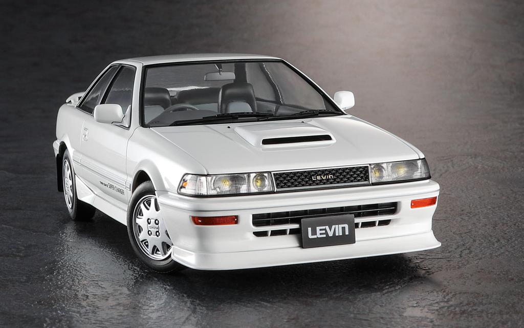 Hasegawa scale Toyota Corolla Levin AE92 Late Model with Lip Spoiler Plastic Model Kit 20655 1/24 GT-Z