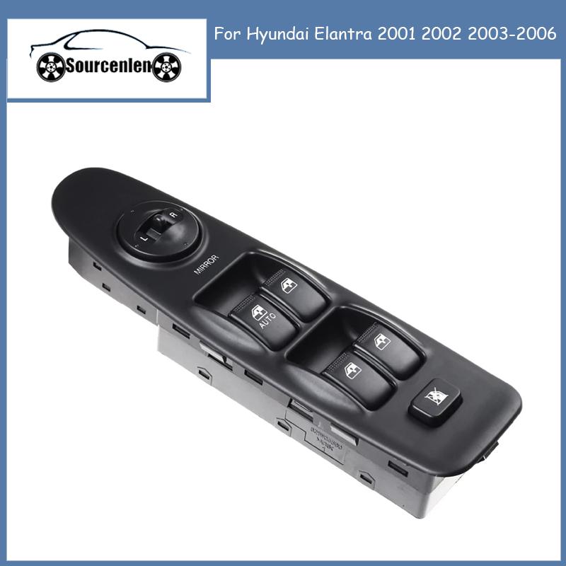 

93570-2D000 Electric Master Power Window Switch Control For Hyundai Elantra 2001 2002 2003-2006 935702D100