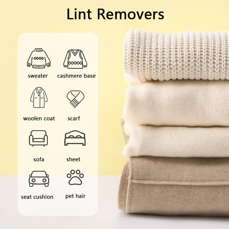 Portable Lint Removers 2-in-1 Clothes Couch Carpet Hair Removal Ball Static Electricity Brush Cat Dog Pet Hair Removal Brush