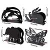 Elegant Metal For Animal Napkin Holder -Stylish Kitchen & Dining Tabletop Accessory, Ideal For Home And Restaurant Use