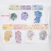 40 Pieces Butterfly Sticker Pack Ins Style Retro Simulation Texture Packaging Bag Gift Bag Decoration Handbook Material Sticker