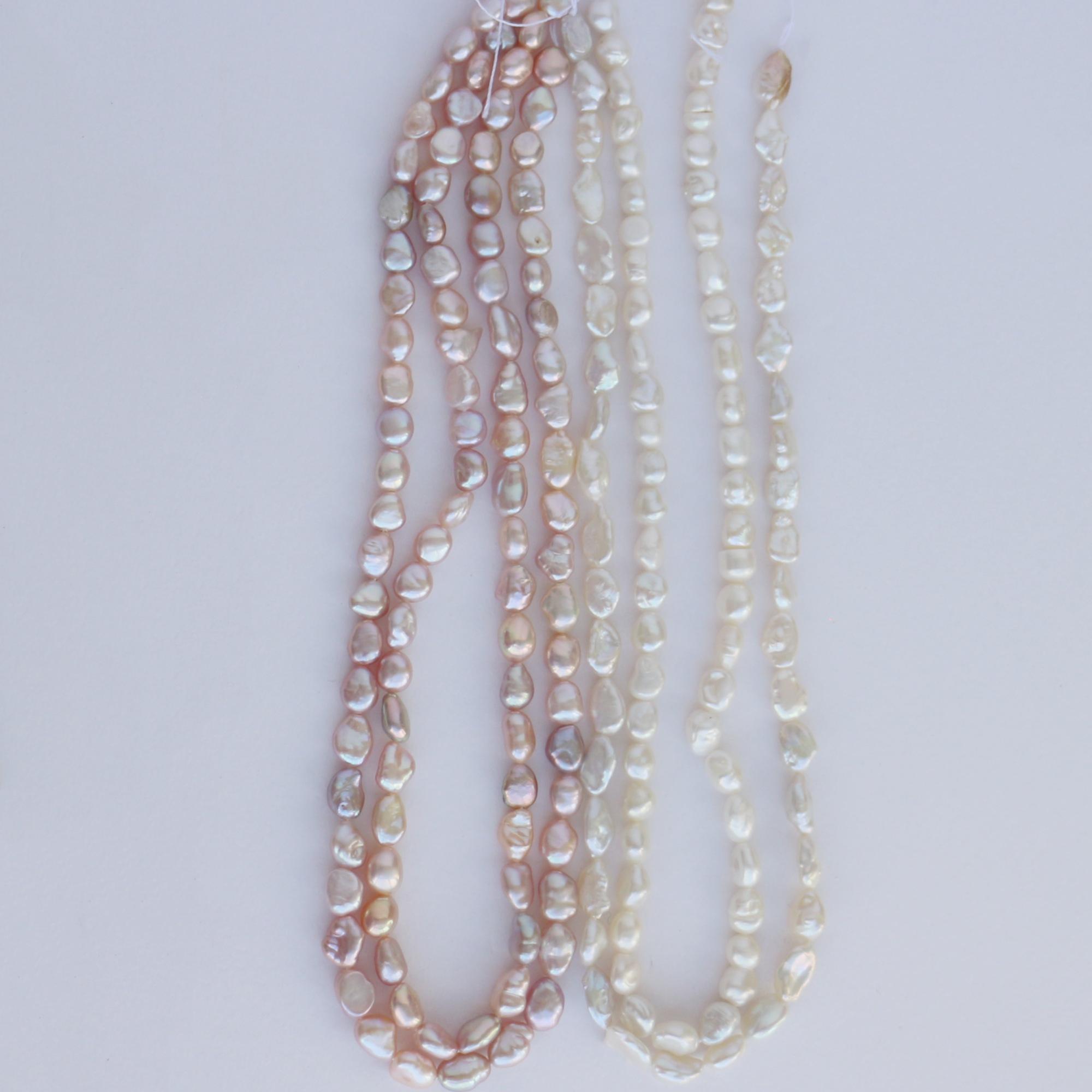 Freshwater Pearl Baroque [Freshwater Pearl Specialty Store] Freshwater Pearl Parts Beads Baroque Pearl Parts Pearl Beads Freshwater Pearl Parts Pearl