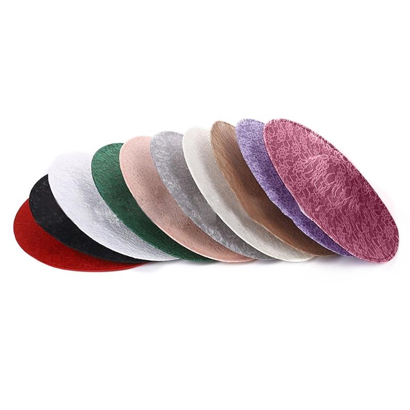 Bonnet Hat Base for Women Millinery Hat Making Accessory Vintage French Bonnet Hat Accessories Cocktail Hat Round Base