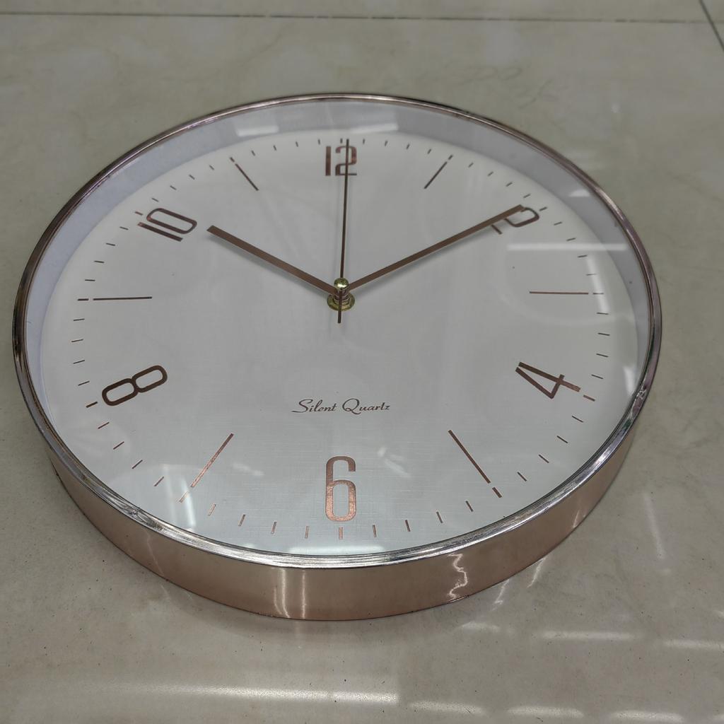 Watches, Living Room Mute Wall Clock, Simple and Fashionable Clock Wall, Household Three-dimensional Digital 12 Inches 30CM
