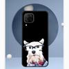 Cartoon schnauzer dog For Huawei Nova 12i 12s 11i 8i Y91 Y60 Y70 Y72 Y90 Y61 9 10 SE P20 P40 Lite P30 P60 Pro Case