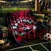 Raptors Basketball Logo Blanket Lightweight Flannel Bedding Blanket Perfect for Travel, Camping, Living Rooms, Offices, Sofas, Fan Christmas Gift