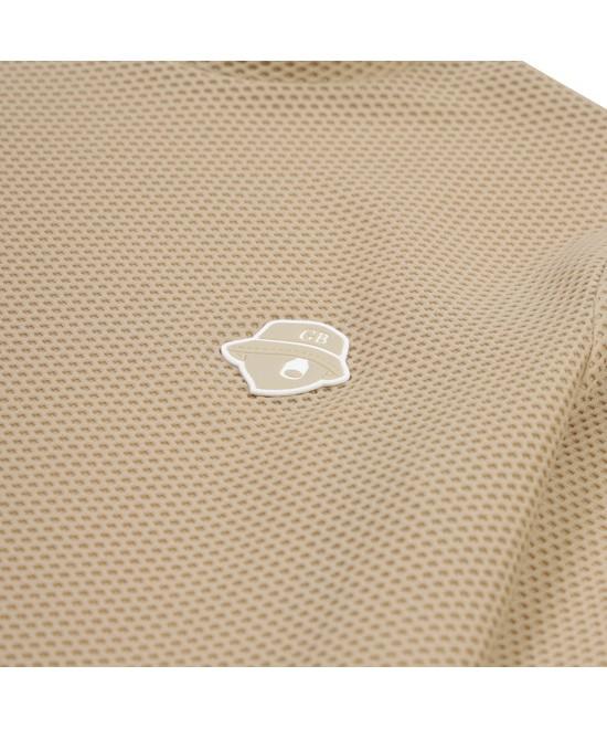 Goldeunbeeo (W.) Mock-Neck Mesh Long Sleeve T-Shirt G5Tam26251Bex