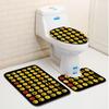 Bathroom Floor Mat Bathroom Mat Toilet Three-Piece Set
