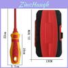Insulated Screwdriver Set With Magnetic Tips For Electricians And Home Maintenance