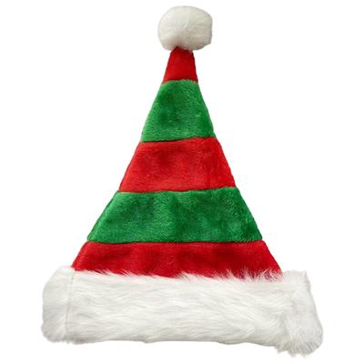 Santa Hat Christmas Holiday Hat for Adults Unisex Plush Fabric Hats Unisex-Adult Santa Hat Holiday Hat Cosplay Hat
