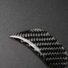 For Chevrolet Equinox 2018-2024 Carbon Fiber Interior Steering Wheel Cover Trim