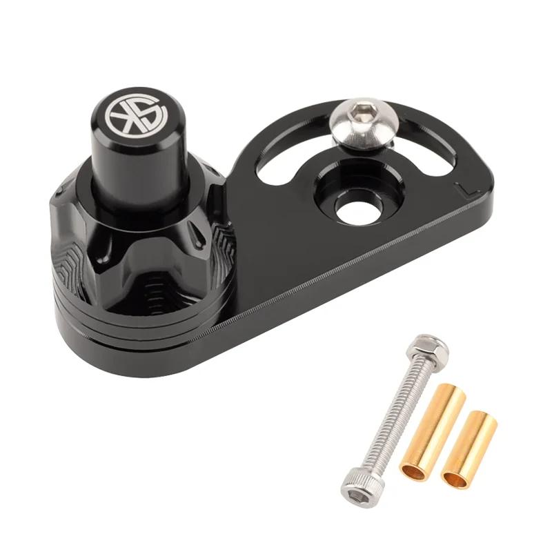 Chekis  Modification Accessories Motorcycle Horn Button Parking Lock Slope Brake Switch Assistant with Limit Screw Does N