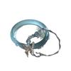 Blue Ice Trendy Fox Bracelet For Women Geometric Design New Chinese Style