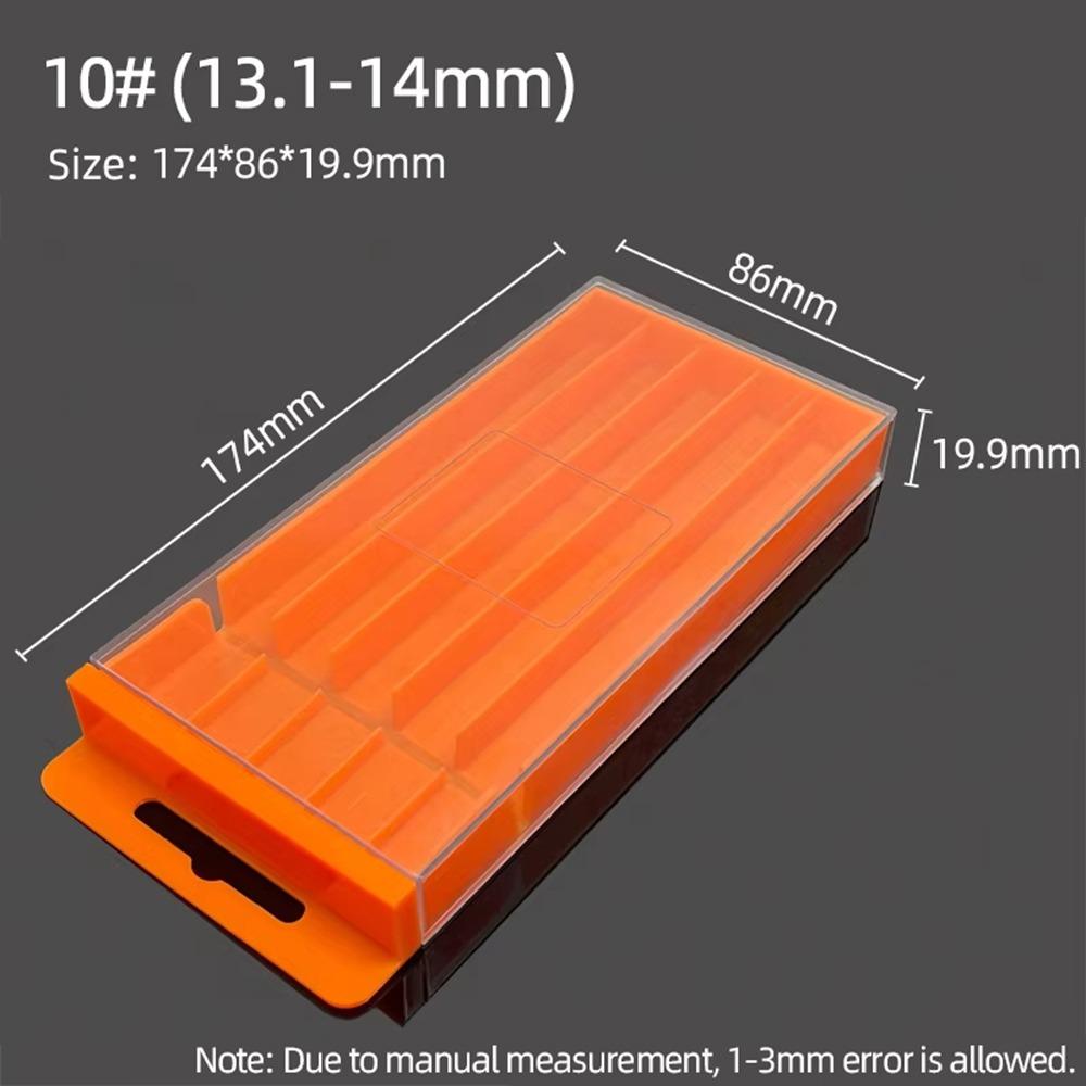 1Pcs Pull-out Design Tool Parts Storage Case Hardware Tool Box  For Twist Drill Tap Accessories